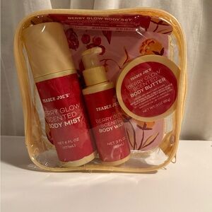Trader Joe’s Berry Glow Scented Body Set